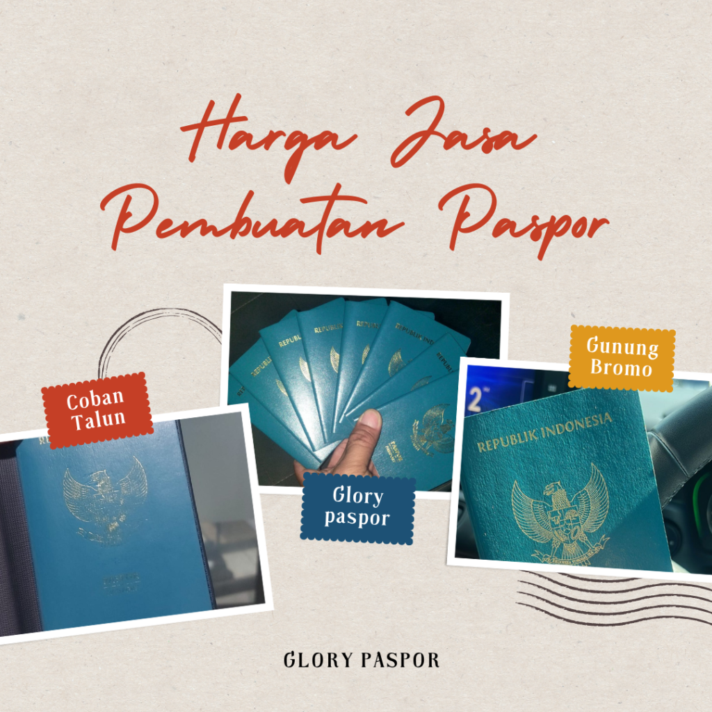 Harga jasa pembuatan paspor