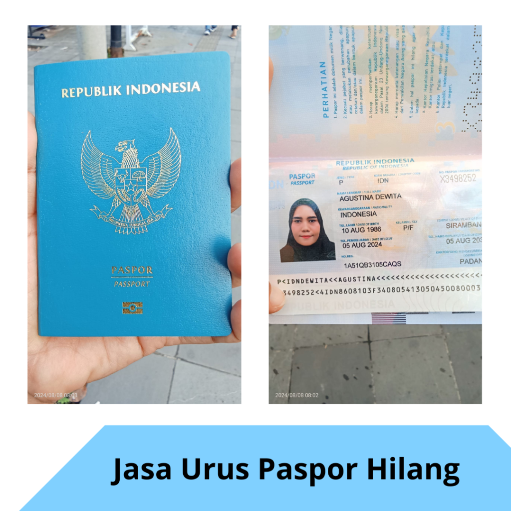 Jasa Urus Paspor Hilang