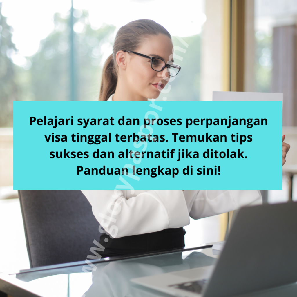 Apakah visa tinggal terbatas bisa diperpanjang?