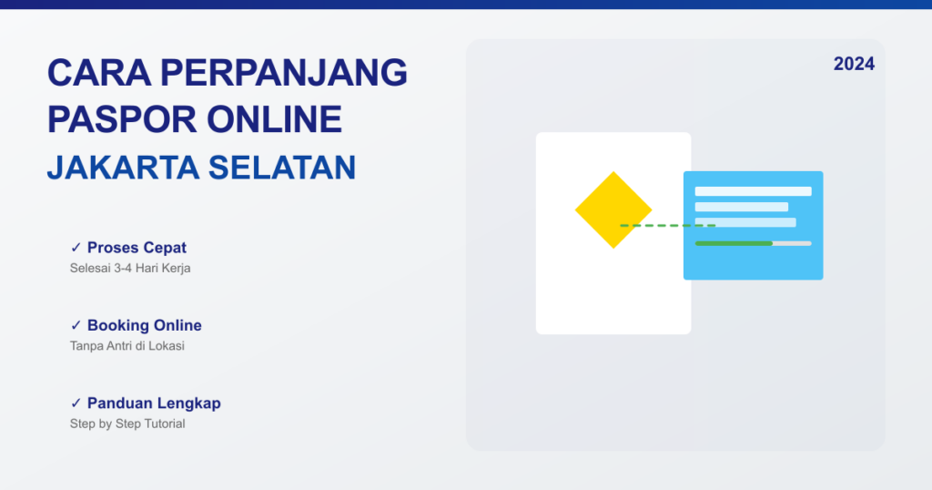 Cara perpanjang paspor online jakarta selatan